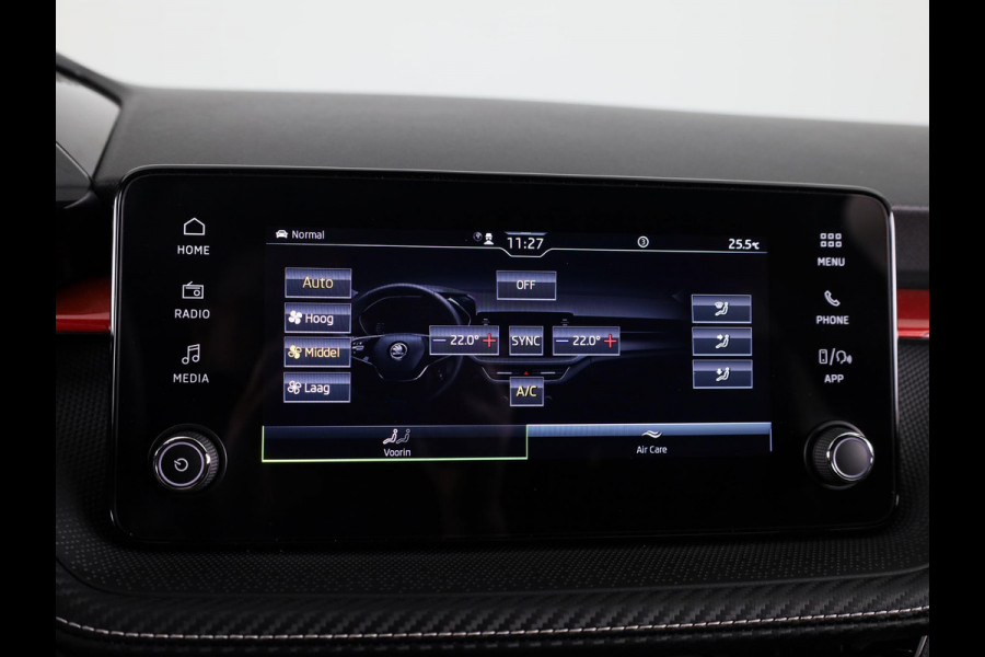 Škoda Fabia 1.0 TSI Monte Carlo 115 pk Automaat (DSG) | Verlengde garantie | Navigatie via App | Parkeersensoren | Achteruitrijcamera | Stoelverwarming | Apple Carplay/Android Auto |