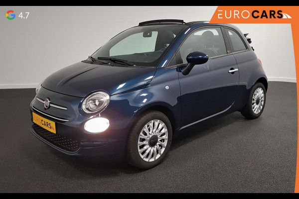 Fiat 500C 1.0 Hybrid Lounge Plus Navigatie Cruise Control Parkeer Sensoren Climate Control DAB Lichtmetalen Velgen