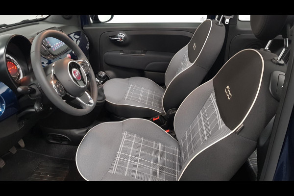 Fiat 500C 1.0 Hybrid Lounge Plus Navigatie Cruise Control Parkeer Sensoren Climate Control DAB Lichtmetalen Velgen