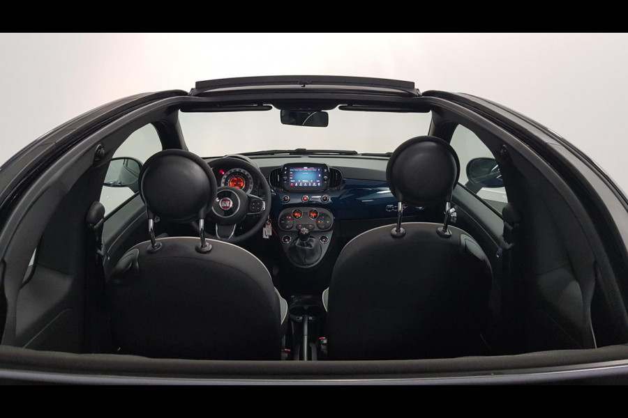 Fiat 500C 1.0 Hybrid Lounge Plus Navigatie Cruise Control Parkeer Sensoren Climate Control DAB Lichtmetalen Velgen