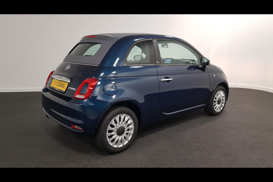 Fiat 500C 1.0 Hybrid Lounge Plus Navigatie Cruise Control Parkeer Sensoren Climate Control DAB Lichtmetalen Velgen