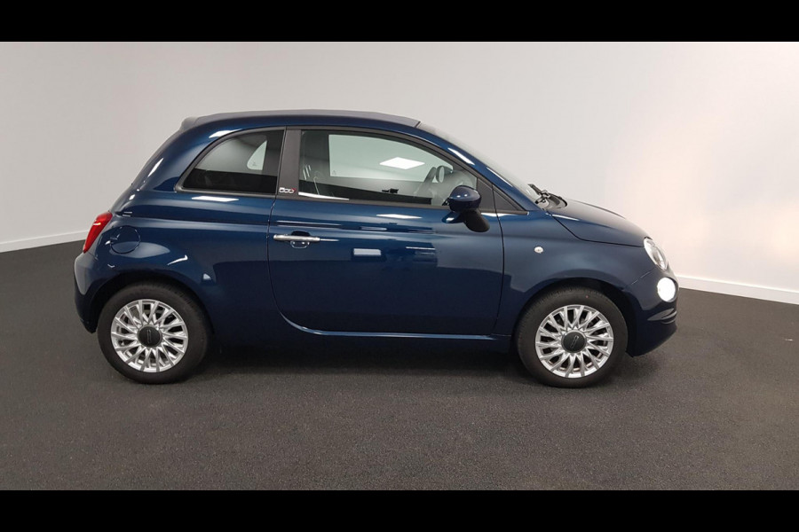 Fiat 500C 1.0 Hybrid Lounge Plus Navigatie Cruise Control Parkeer Sensoren Climate Control DAB Lichtmetalen Velgen