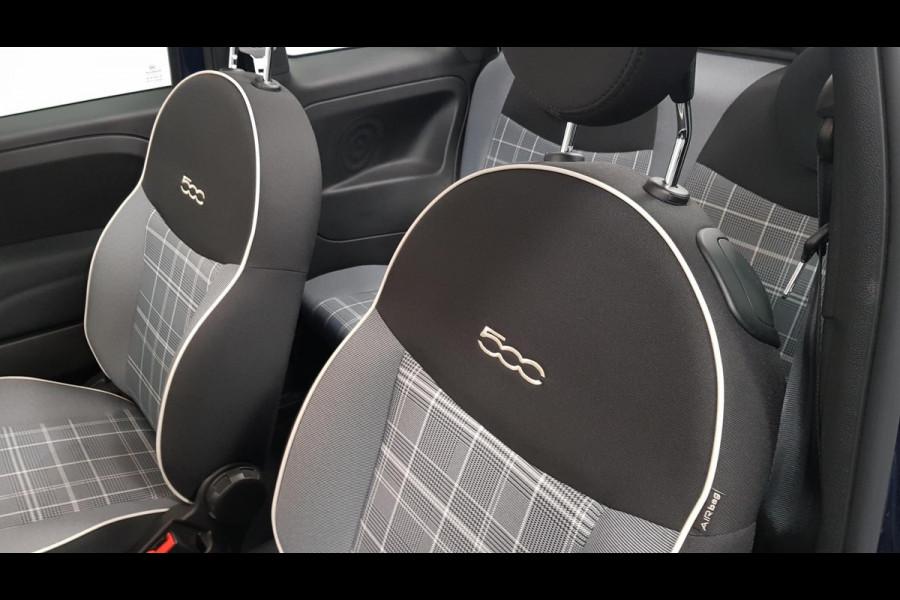 Fiat 500C 1.0 Hybrid Lounge Plus Navigatie Cruise Control Parkeer Sensoren Climate Control DAB Lichtmetalen Velgen