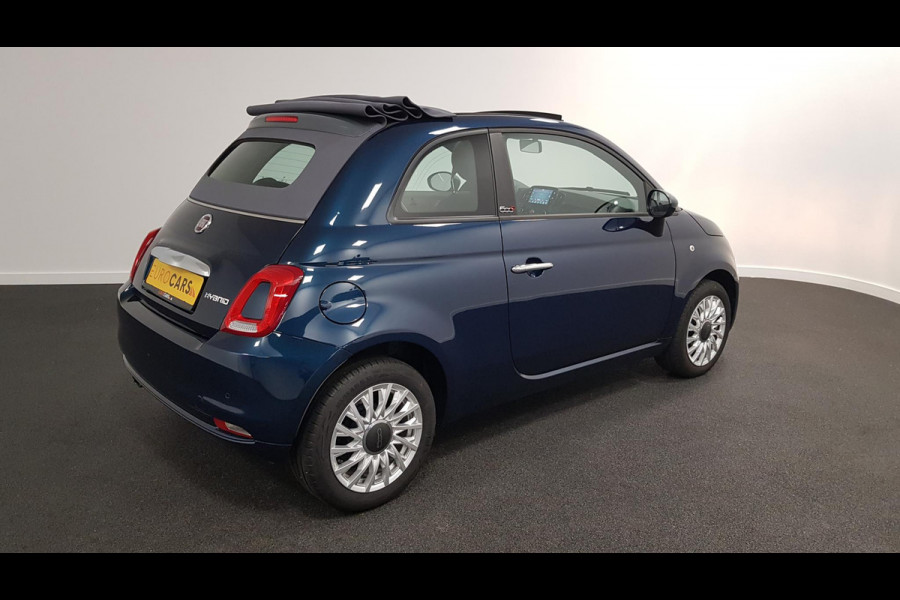 Fiat 500C 1.0 Hybrid Lounge Plus Navigatie Cruise Control Parkeer Sensoren Climate Control DAB Lichtmetalen Velgen