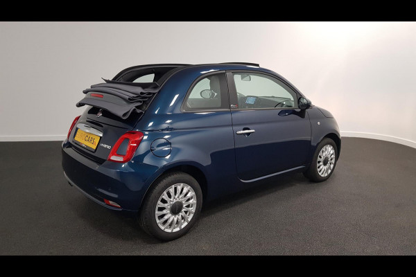 Fiat 500C 1.0 Hybrid Lounge Plus Navigatie Cruise Control Parkeer Sensoren Climate Control DAB Lichtmetalen Velgen