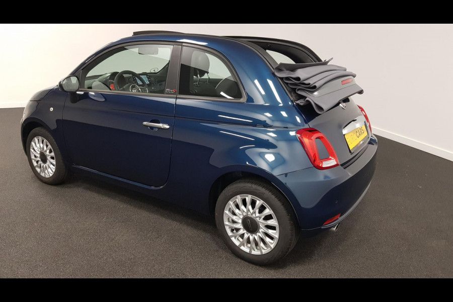 Fiat 500C 1.0 Hybrid Lounge Plus Navigatie Cruise Control Parkeer Sensoren Climate Control DAB Lichtmetalen Velgen