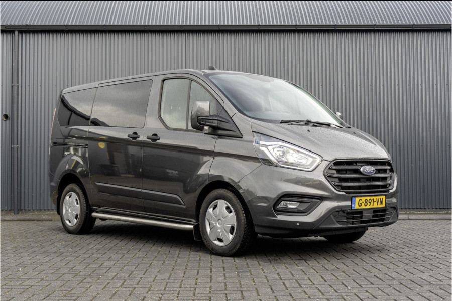 Ford Transit Custom **2.0TDCI 130PK | ZGN. | Automaat | 9-Zits | LED | Cruise | Airco | PDC | Euro 6**