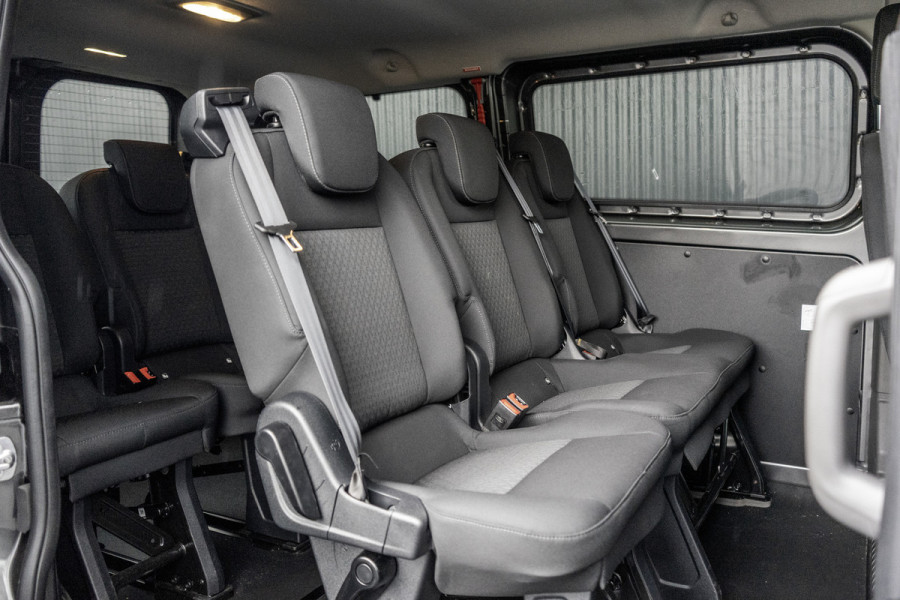 Ford Transit Custom **2.0TDCI 130PK | ZGN. | Automaat | 9-Zits | LED | Cruise | Airco | PDC | Euro 6**