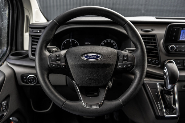 Ford Transit Custom **2.0TDCI 130PK | ZGN. | Automaat | 9-Zits | LED | Cruise | Airco | PDC | Euro 6**
