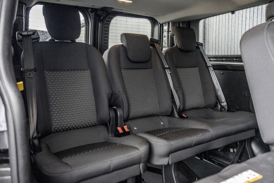 Ford Transit Custom **2.0TDCI 130PK | ZGN. | Automaat | 9-Zits | LED | Cruise | Airco | PDC | Euro 6**