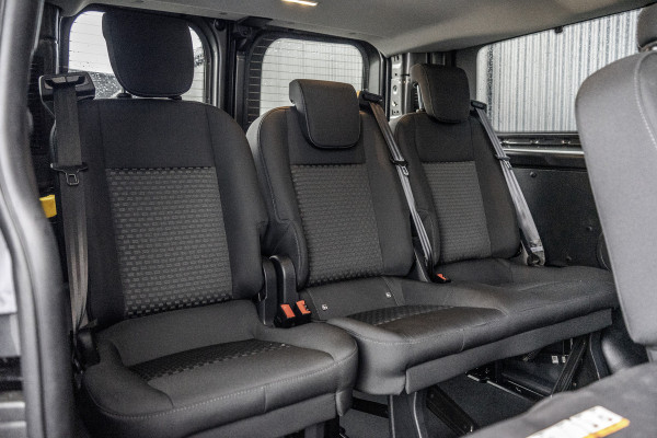 Ford Transit Custom **2.0TDCI 130PK | ZGN. | Automaat | 9-Zits | LED | Cruise | Airco | PDC | Euro 6**