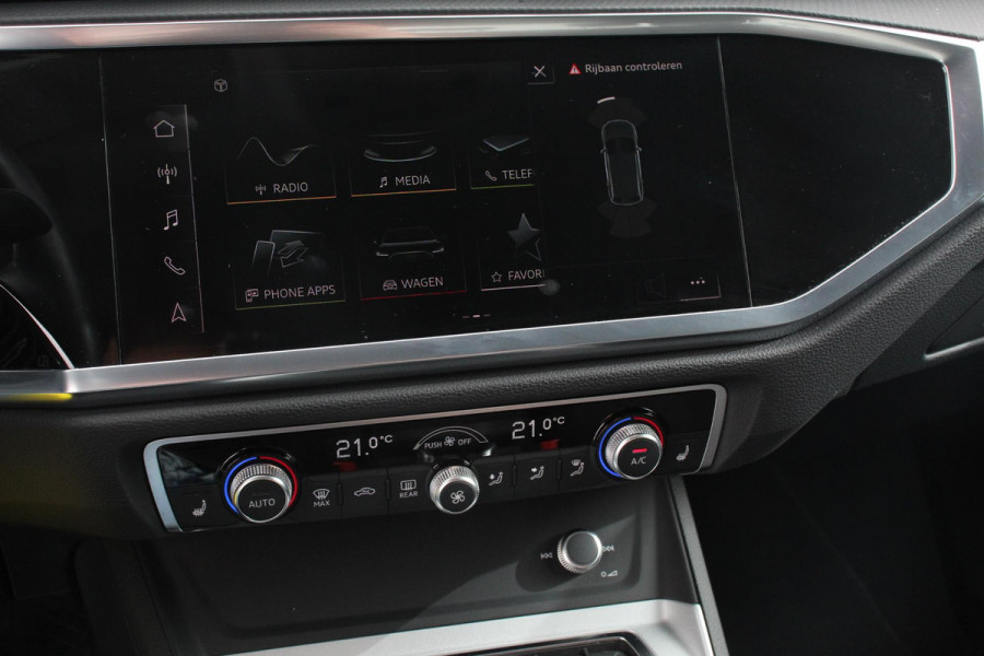 Audi Q3 35 TFSI 150pk Advanced S-Tronic | Navigatie | Apple Carplay/Android Auto | Climate Control | Parkeer sensoren | Adaptive Cruise Control | Led | Digitale Cockpit