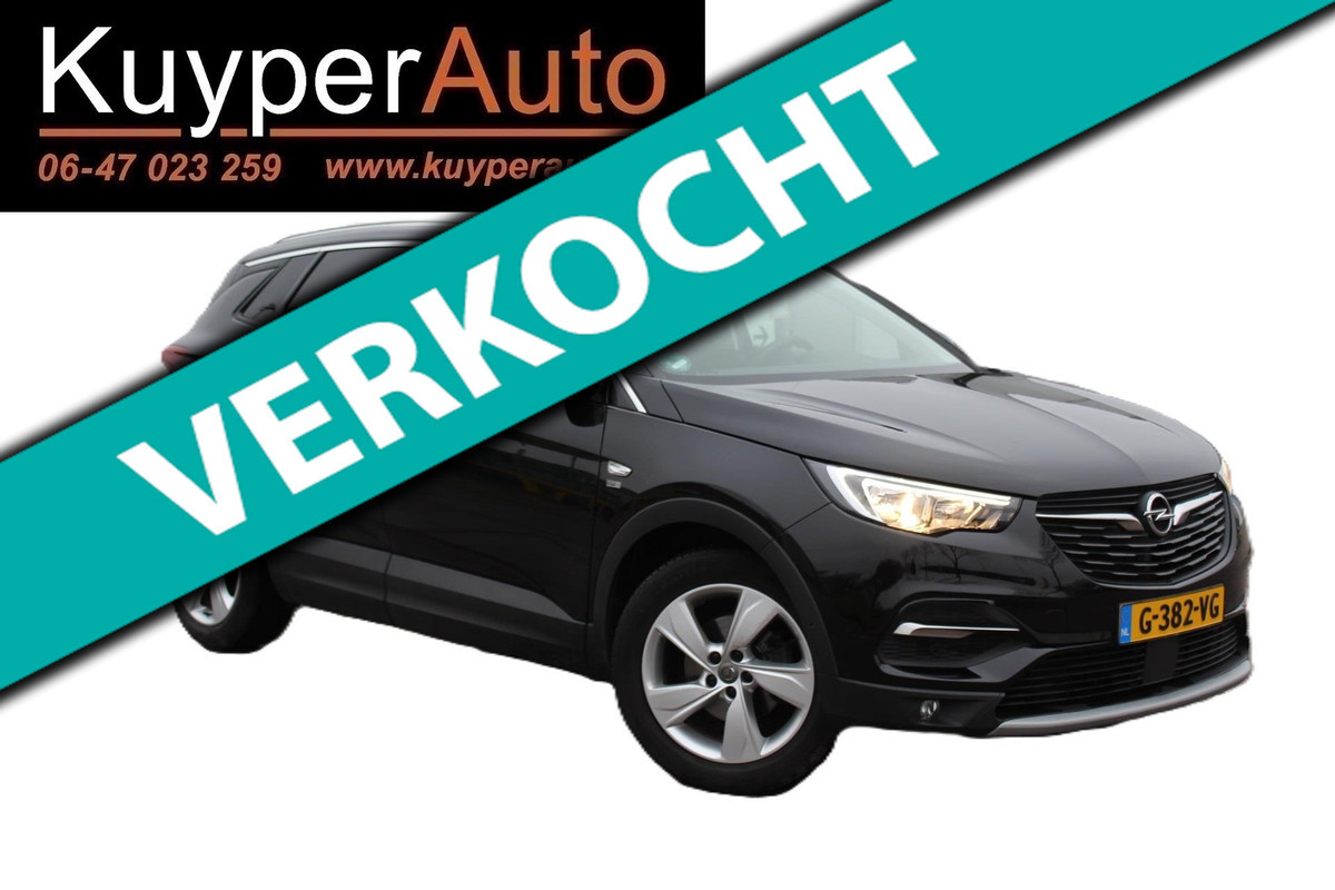 Opel Grandland X 1.2 Turbo 120 Jaar Edition AUTOMAATdealer onderhouden multimedia apple androitvol opties
