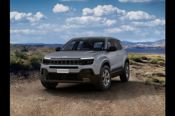 Jeep Avenger Longitude 54 kWh | Pack Winter | Storm Grey | Uit voorraad leverbaar !