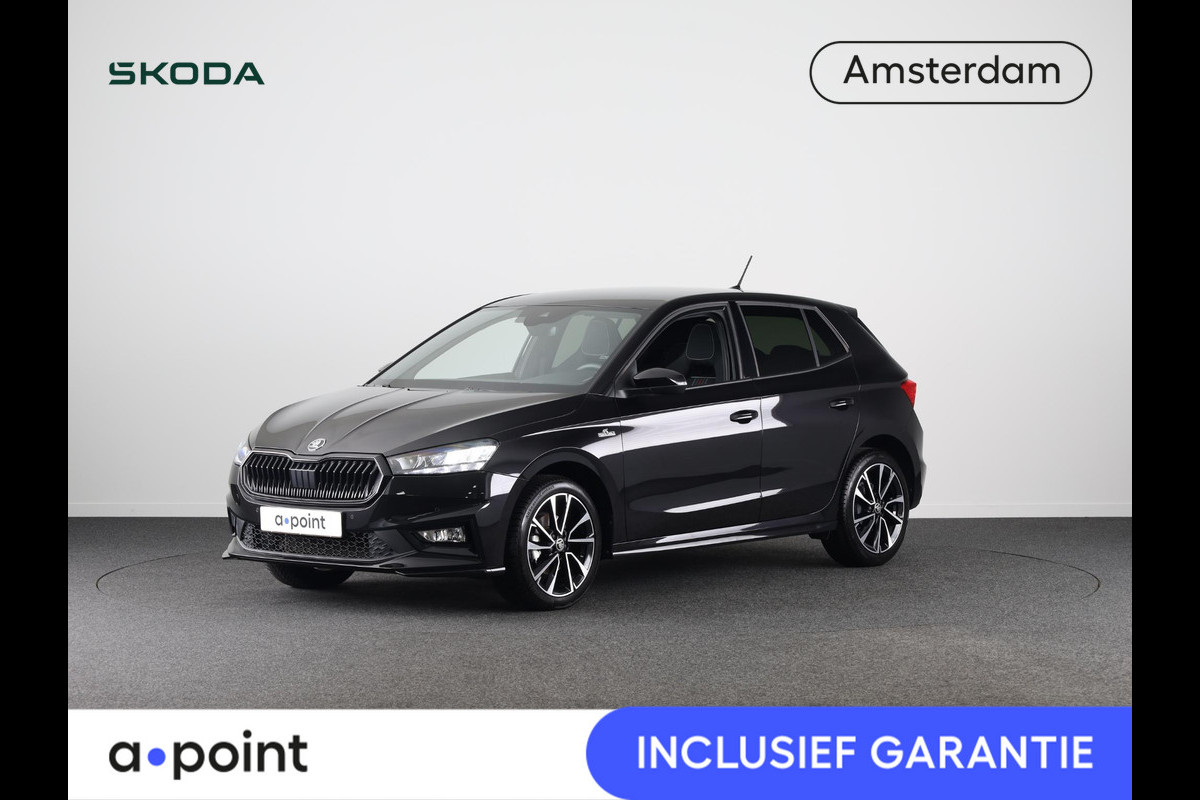 Škoda Fabia 1.0 TSI Monte Carlo 115 pk Automaat (DSG) | Verlengde garantie | Navigatie via App | Parkeersensoren | Achteruitrijcamera | Stoelverwarming | Apple Carplay/Android Auto | Škoda Fabia 1.0 TSI Monte Carlo 115 pk Automaat (DSG) | Verlengde garantie | Navigatie via App | Parkeersensoren | Achteruitrijcamera | Stoelverwarming | Apple Carplay/Android Auto |