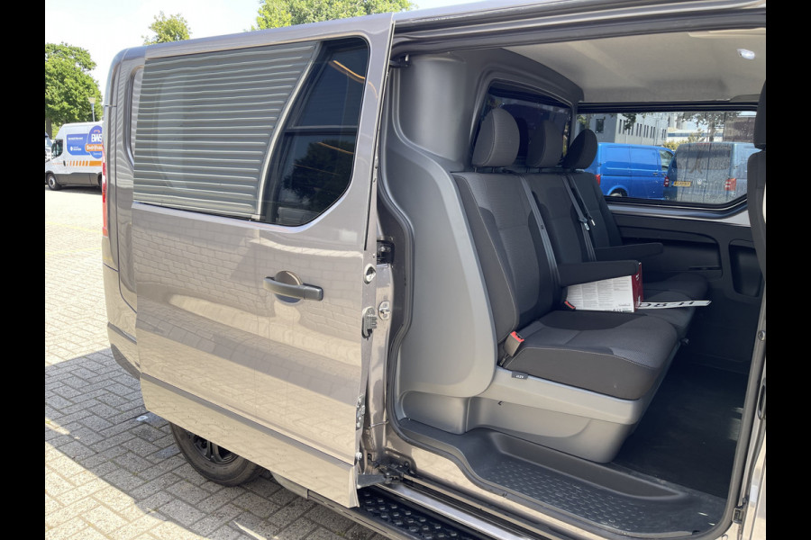 Fiat Talento 2.0 MultiJet 145pk L2H1 Business Pro DC 5 persoons / vaste prijs rijklaar € 20.950 ex btw / lease vanaf € 342 / airco / cruise / camera / trekhaak / grijs metallic / euro 6 / bpm vrij
