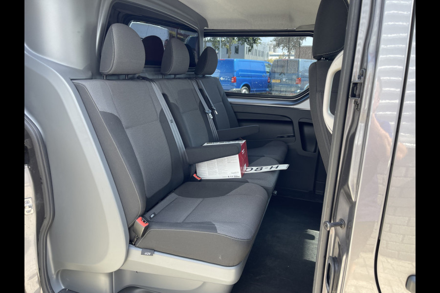 Fiat Talento 2.0 MultiJet 145pk L2H1 Business Pro DC 5 persoons / vaste prijs rijklaar € 20.950 ex btw / lease vanaf € 342 / airco / cruise / camera / trekhaak / grijs metallic / euro 6 / bpm vrij