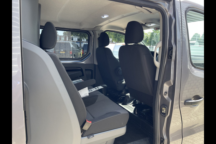 Fiat Talento 2.0 MultiJet 145pk L2H1 Business Pro DC 5 persoons / vaste prijs rijklaar € 20.950 ex btw / lease vanaf € 342 / airco / cruise / camera / trekhaak / grijs metallic / euro 6 / bpm vrij