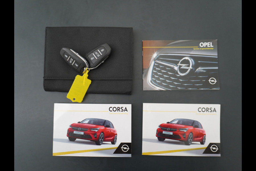 Opel CORSA-E Elegance 50kWh AUT. Navi Ecc Adap.Cruise Control 360° Camera Two-Tone Apple Carplay Android Auto Keyless DAB Led Lmv 17" Verkeersbord detectie Rijstrooksensor Winter-Pakket Parkeer-Pakket Premium-Pakket 1e Eigenaar Origineel Nederlandse Auto Nieuwprijs  €35.000,-