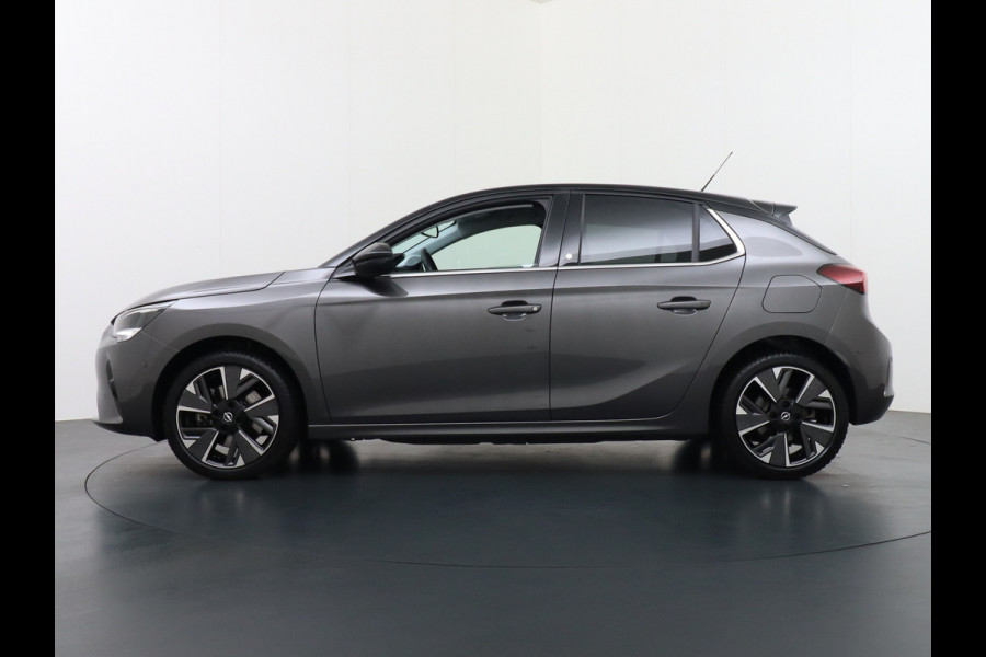 Opel CORSA-E Elegance 50kWh AUT. Navi Ecc Adap.Cruise Control 360° Camera Two-Tone Apple Carplay Android Auto Keyless DAB Led Lmv 17" Verkeersbord detectie Rijstrooksensor Winter-Pakket Parkeer-Pakket Premium-Pakket 1e Eigenaar Origineel Nederlandse Auto Nieuwprijs  €35.000,-