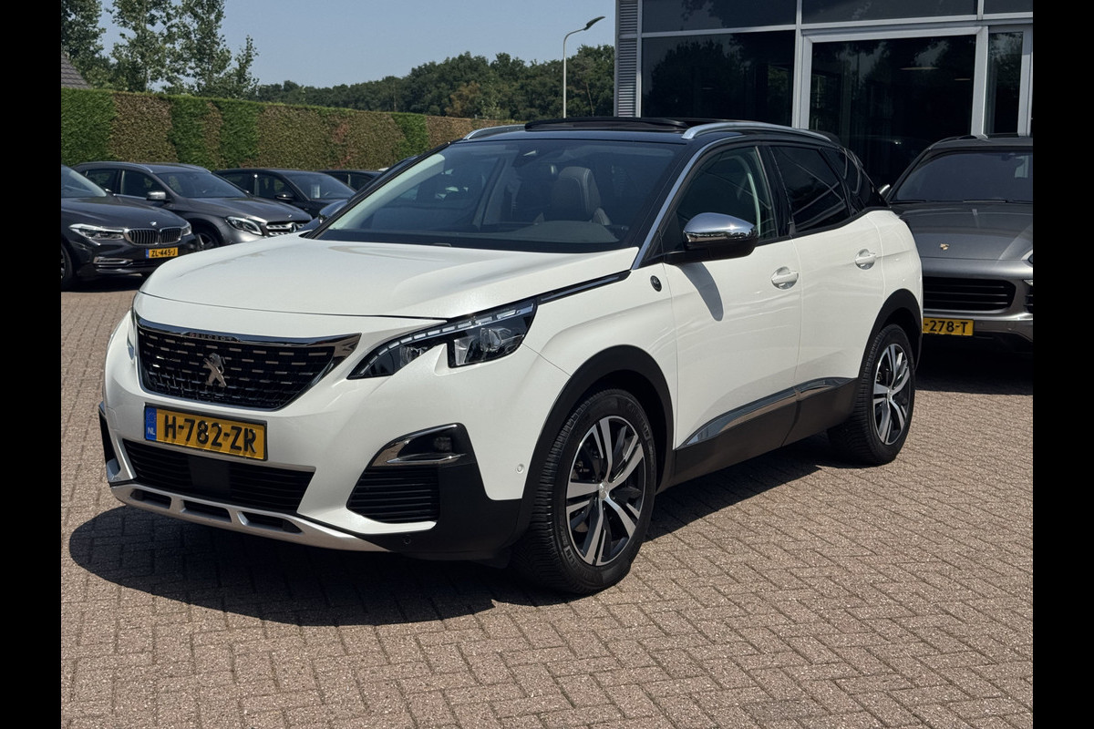 Peugeot 3008 1.2 PureTech GT-Line / Trekhaak / Panoramadak / Camera / 18'' / Half leder / Navigatie / Stoelverwarming / DAB / Dodehoek / Apple Carplay / Stoelverwarming / Cruise Control Peugeot 3008 1.2 PureTech GT-Line / Trekhaak / Panoramadak / Camera / 18'' / Half leder / Navigatie / Stoelverwarming / DAB / Dodehoek / Apple Carplay / Stoelverwarming / Cruise Control