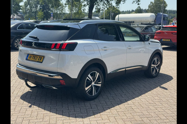 Peugeot 3008 1.2 PureTech GT-Line / Trekhaak / Panoramadak / Camera / 18'' / Half leder / Navigatie / Stoelverwarming / DAB / Dodehoek / Apple Carplay / Stoelverwarming / Cruise Control