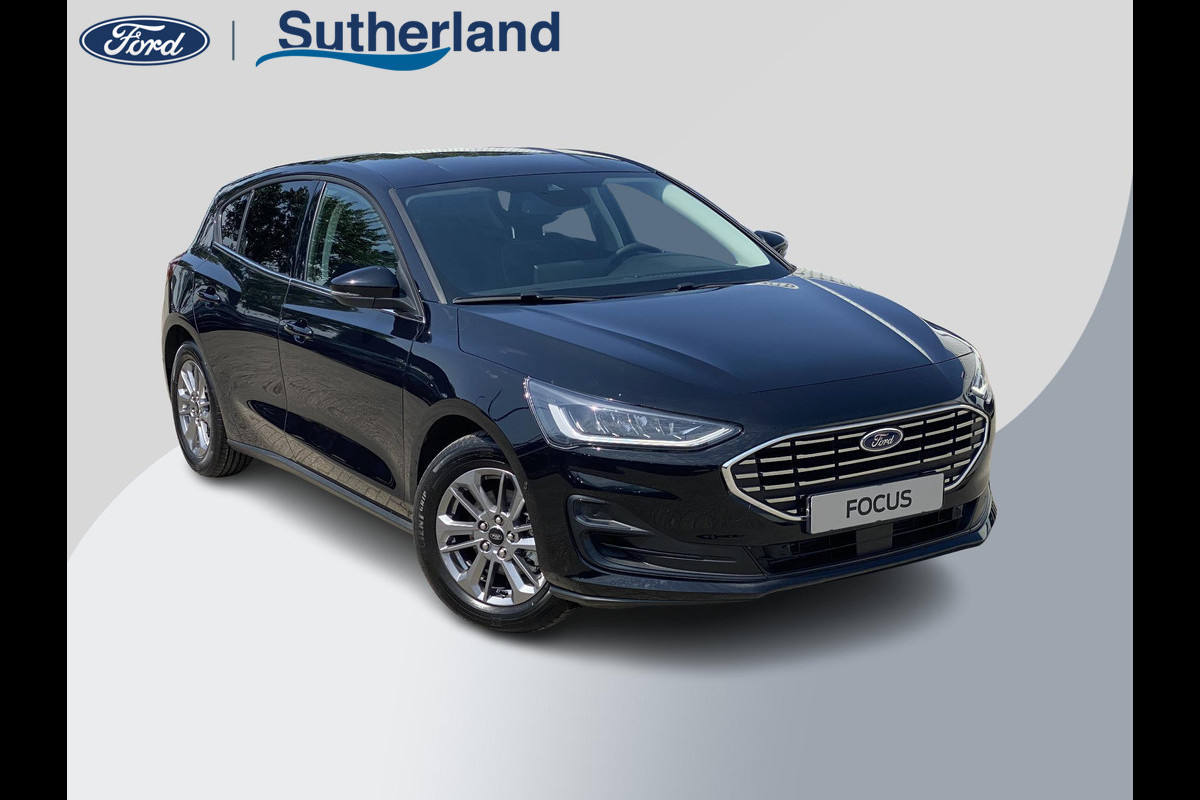 Ford Focus 1.0 EcoBoost Hybrid Titanium 125pk | Winterpack | Parking Pack | SYNC 4 Navigatie | 16 inch Licht metalen velgen