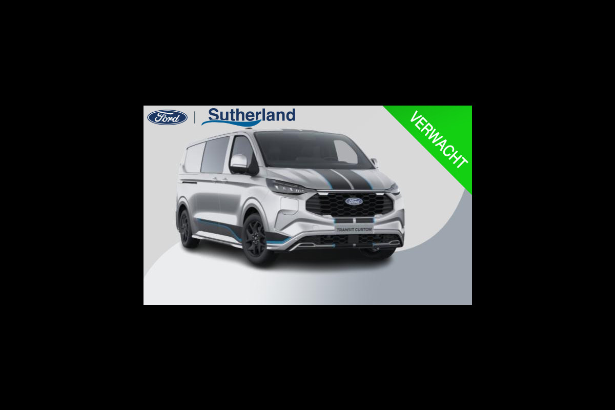Ford Transit Custom 320 2.5 PHEV L2H1 Sport DC 233pk | | Dubbele Cabine | Dubbele zijschuifdeur | Inklapbare trekhaak | 19 inch lichtmetalen Sport velgen (mat zwart) | Verwarmbaar stuurwiel | Navigatie systeem Ford Transit Custom 320 2.5 PHEV L2H1 Sport DC 233pk | | Dubbele Cabine | Dubbele zijschuifdeur | Inklapbare trekhaak | 19 inch lichtmetalen Sport velgen (mat zwart) | Verwarmbaar stuurwiel | Navigatie systeem