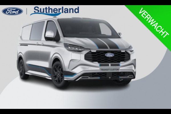 Ford Transit Custom 320 2.5 PHEV L2H1 Sport DC 233pk | | Dubbele Cabine | Dubbele zijschuifdeur | Inklapbare trekhaak | 19 inch lichtmetalen Sport velgen (mat zwart) | Verwarmbaar stuurwiel | Navigatie systeem