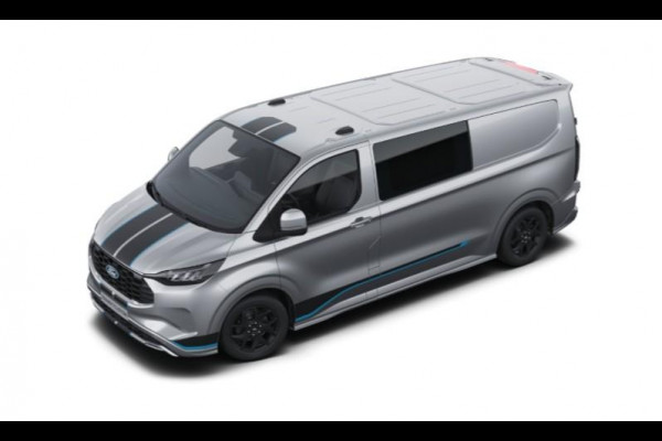 Ford Transit Custom 320 2.5 PHEV L2H1 Sport DC 233pk | | Dubbele Cabine | Dubbele zijschuifdeur | Inklapbare trekhaak | 19 inch lichtmetalen Sport velgen (mat zwart) | Verwarmbaar stuurwiel | Navigatie systeem