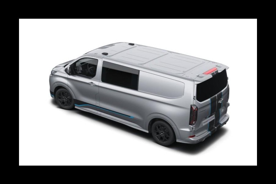 Ford Transit Custom 320 2.5 PHEV L2H1 Sport DC 233pk | | Dubbele Cabine | Dubbele zijschuifdeur | Inklapbare trekhaak | 19 inch lichtmetalen Sport velgen (mat zwart) | Verwarmbaar stuurwiel | Navigatie systeem