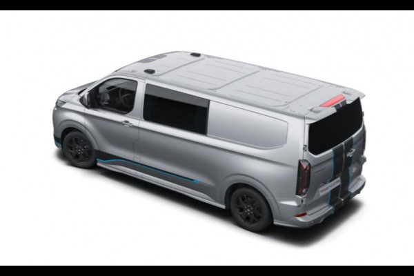 Ford Transit Custom 320 2.5 PHEV L2H1 Sport DC 233pk | | Dubbele Cabine | Dubbele zijschuifdeur | Inklapbare trekhaak | 19 inch lichtmetalen Sport velgen (mat zwart) | Verwarmbaar stuurwiel | Navigatie systeem