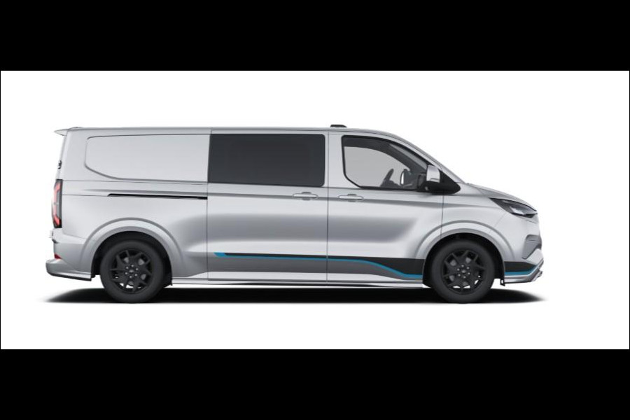 Ford Transit Custom 320 2.5 PHEV L2H1 Sport DC 233pk | | Dubbele Cabine | Dubbele zijschuifdeur | Inklapbare trekhaak | 19 inch lichtmetalen Sport velgen (mat zwart) | Verwarmbaar stuurwiel | Navigatie systeem