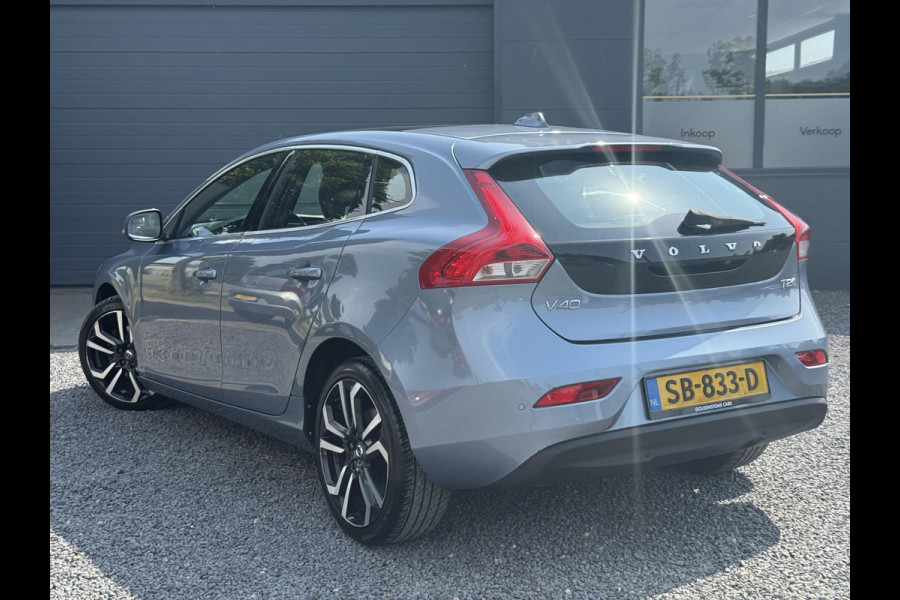 Volvo V40 2.0 T2 Nordic+ Dealer Onderhouden,Pano,Leder,Navi,Camera,Pdc,Stoelverw,123pk,Clima,Cruise,Lm velgen,N.A.P,6 Bak,Apk tot 06-2026