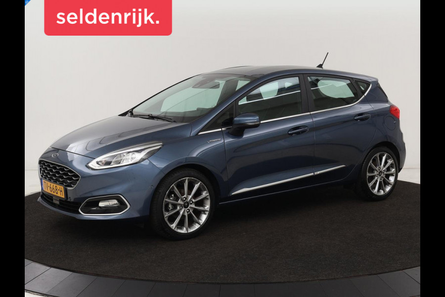 Ford Fiesta 1.0 EcoBoost Vignale | 125pk | Stoel & stuurverwarming | Half leder | B&O Sound | Trekhaak | Carplay | Keyless | Camera | Climate control | Park Assist | Cruise control | Navigatie