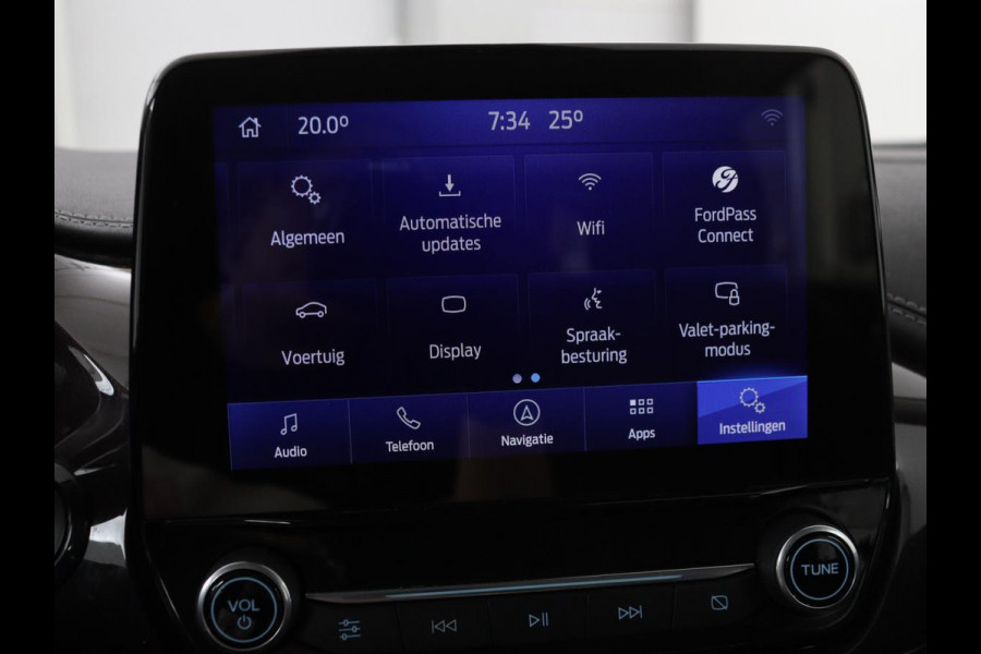 Ford Fiesta 1.0 EcoBoost Vignale | 125pk | Stoel & stuurverwarming | Half leder | B&O Sound | Trekhaak | Carplay | Keyless | Camera | Climate control | Park Assist | Cruise control | Navigatie