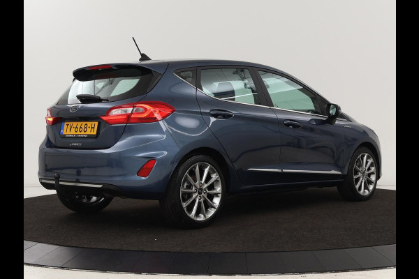 Ford Fiesta 1.0 EcoBoost Vignale | 125pk | Stoel & stuurverwarming | Half leder | B&O Sound | Trekhaak | Carplay | Keyless | Camera | Climate control | Park Assist | Cruise control | Navigatie