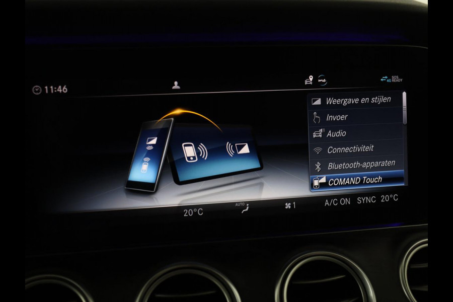 Mercedes-Benz E-Klasse 200 Business Solutions | Leder | 360 camera | Stoelverwarming | Carplay | Matrix LED | Widescreen | Park Assist | Navigatie | Memory