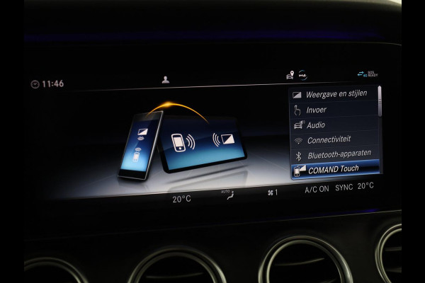 Mercedes-Benz E-Klasse 200 Business Solutions | Leder | 360 camera | Stoelverwarming | Carplay | Matrix LED | Widescreen | Park Assist | Navigatie | Memory