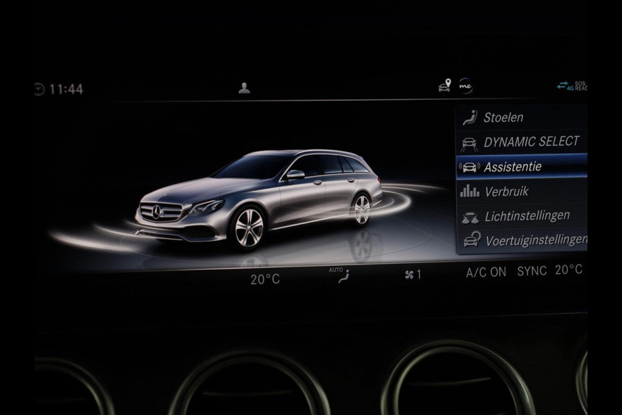 Mercedes-Benz E-Klasse 200 Business Solutions | Leder | 360 camera | Stoelverwarming | Carplay | Matrix LED | Widescreen | Park Assist | Navigatie | Memory