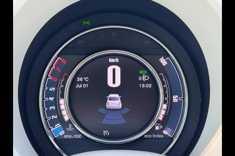 Fiat 500 1.2 Star 85 pk, airco, navigatie, parkeersensoren,cruisecontrol, licht metalen velgen