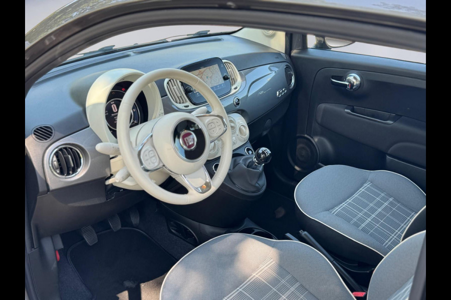 Fiat 500 1.2 Star 85 pk, airco, navigatie, parkeersensoren,cruisecontrol, licht metalen velgen