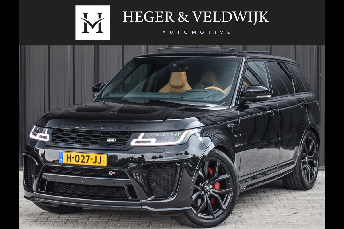 Land Rover Range Rover Sport 5.0 V8 SC SVR | PANORAMADAK | MERIDIAN SURROUND | HEAD-UP | LED | AMBIANCE INTERIEUR | ADAPTIVE CRUISE | SOFT-CLOSE | KEYLESS EN Land Rover Range Rover Sport 5.0 V8 SC SVR | PANORAMADAK | MERIDIAN SURROUND | HEAD-UP | LED | AMBIANCE INTERIEUR | ADAPTIVE CRUISE | SOFT-CLOSE | KEYLESS EN