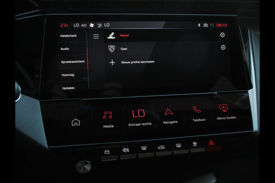 Peugeot 308 1.2 PureTech GT Climate control Adaptive cruise control Parkeersensoren Achteruitrijcamera Navigatie Voorstoelen verwarmd LED Apple Carplay/ Android Auto
