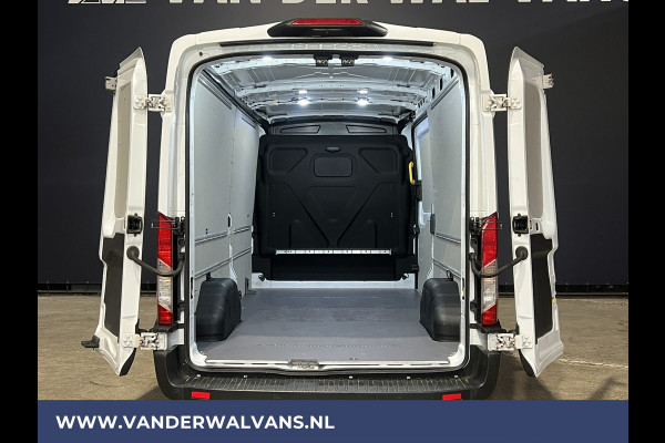 Ford Transit 2.0 TDCI 131pk L3H2 Euro6 Airco | Camera | Navigatie | Android Auto | Stoelverwarming Verwarmde voorruit, Cruisecontrol, Parkeersensoren, Elektrisch verstelbare bestuurdersstoel, Bijrijdersbank