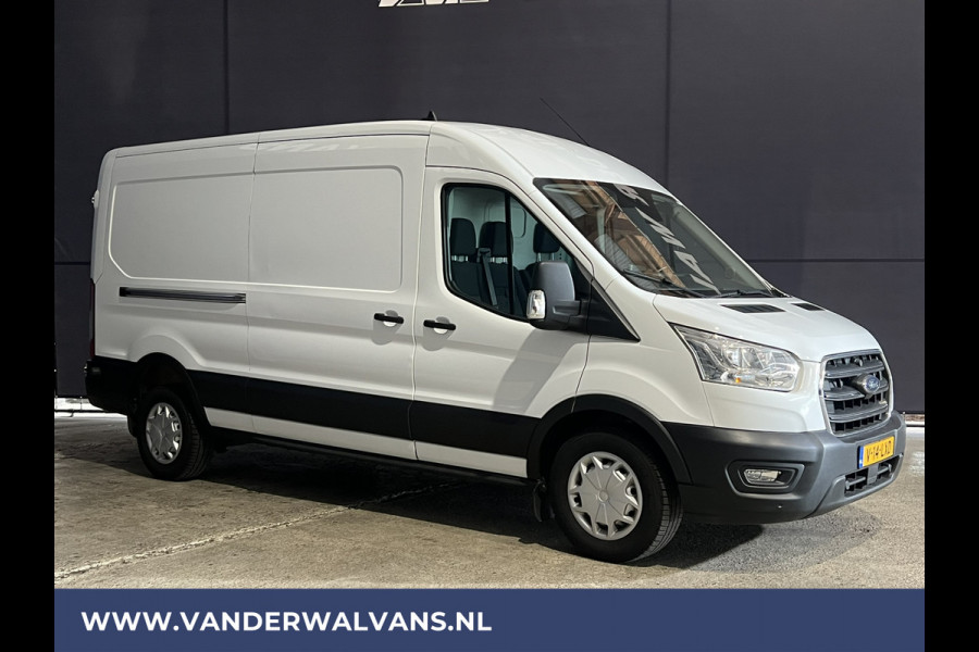 Ford Transit 2.0 TDCI 131pk L3H2 Euro6 Airco | Camera | Navigatie | Android Auto | Stoelverwarming Verwarmde voorruit, Cruisecontrol, Parkeersensoren, Elektrisch verstelbare bestuurdersstoel, Bijrijdersbank