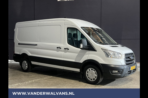 Ford Transit 2.0 TDCI 131pk L3H2 Euro6 Airco | Camera | Navigatie | Android Auto | Stoelverwarming Verwarmde voorruit, Cruisecontrol, Parkeersensoren, Elektrisch verstelbare bestuurdersstoel, Bijrijdersbank