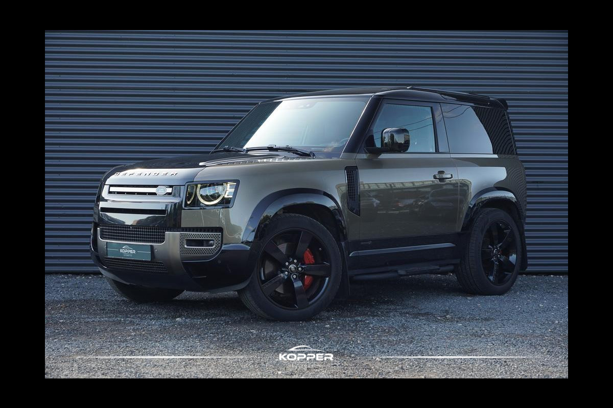 Land Rover Defender 90 3.0 P400 90 X / Pano / 22'' / Clearsight / Adaptive / Cold Climate / Incl BTW Land Rover Defender 90 3.0 P400 90 X / Pano / 22'' / Clearsight / Adaptive / Cold Climate / Incl BTW