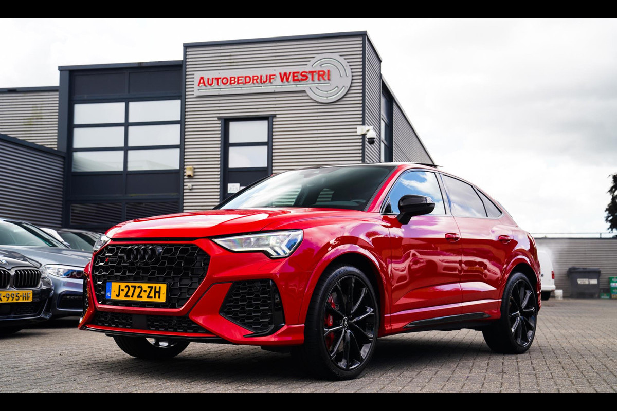 Audi RS Q3 Sportback TFSI RS | Panorama | RS-Zetels | 360 camera | Bang&Olufsen | Adaptieve Cruise | Lane Assist | Applecarplay |