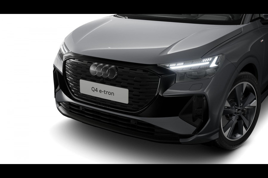 Audi Q4 e-tron 45 quattro S Edition 82 kWh 286pk | Achteruitrijcamera | Comfortpakket | Assistentiepakket plus | Adaptive cruise control | Matrix LED | Optiekpakket zwart plus |